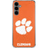Clemson University Tiger Print Galaxy S24 Plus Clear Case